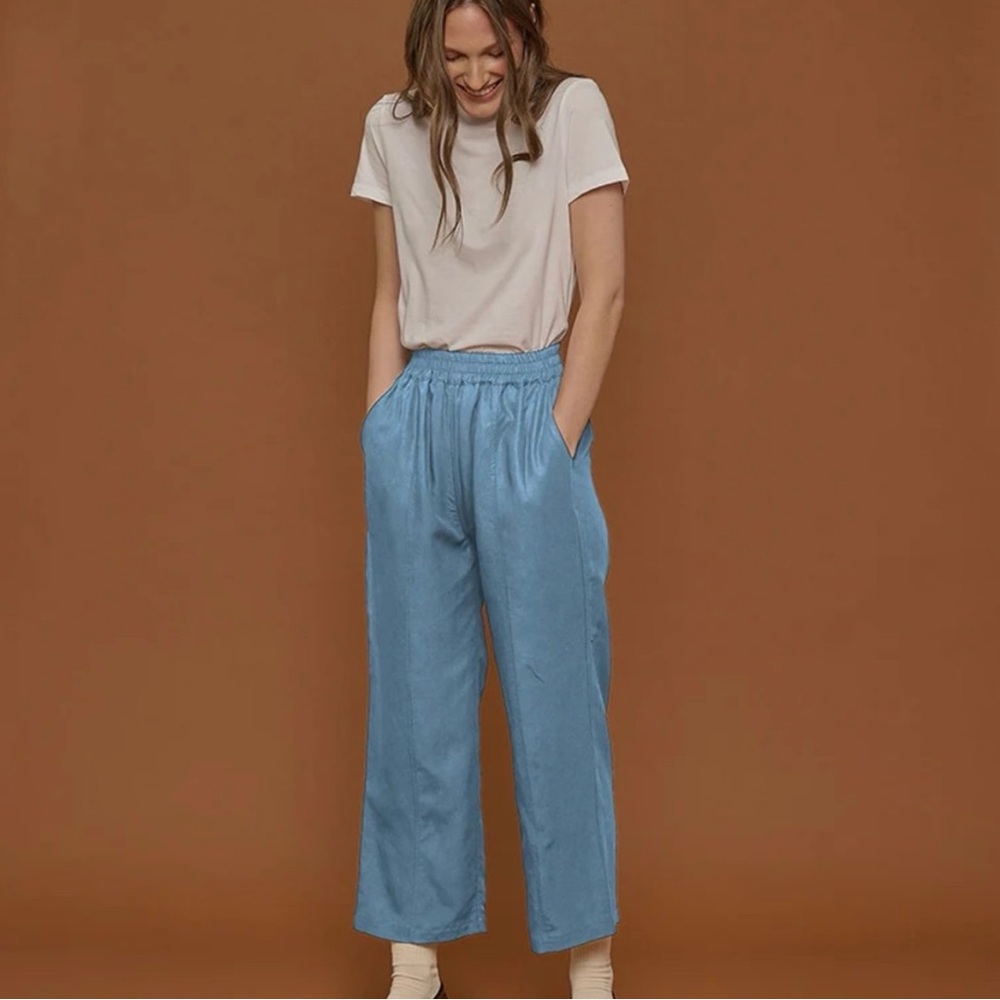 Tradlands Paloma Chambray Pants NWT